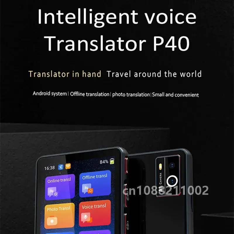 P40 Smart Translator 135 Global Languages Voice Intelligent Online Translation Machine Offline Multilanguage Speech Translate