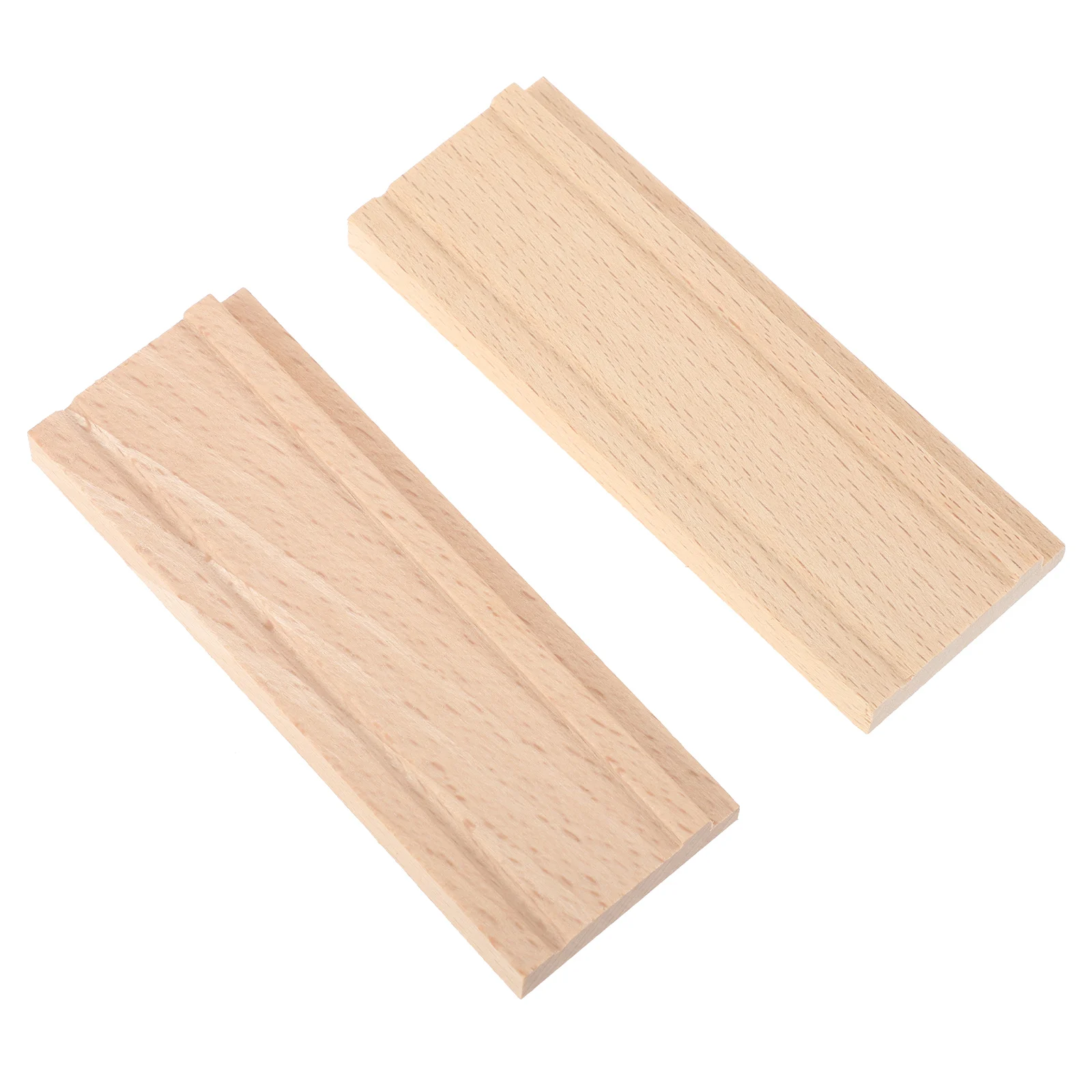 

2 PCS Kalimba Accessories Solid Thumb Piano Bridge Replacement Finger Wood
