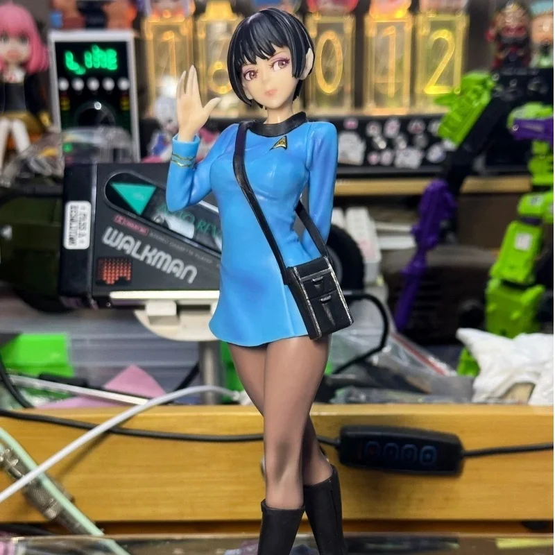 New 20cm Star Trek Bishoujo Vulcan Science Officer Anime Girl Figure Command/Medical Officer Action Figure Collection Model Doll