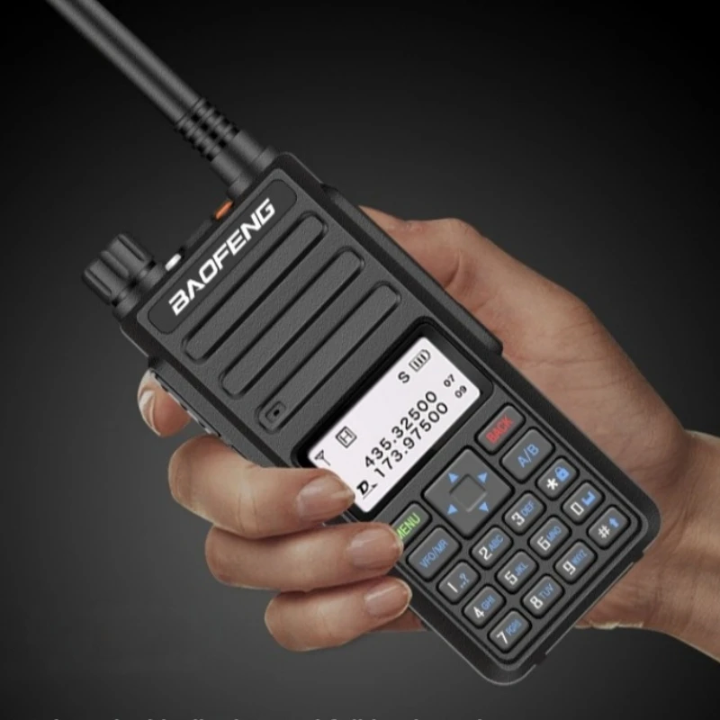 Original Baofeng DR-1801 Digital Walkie-talkie Long Distance Call Construction Site Hotel Dual-section Handheld Outdoor Intercom