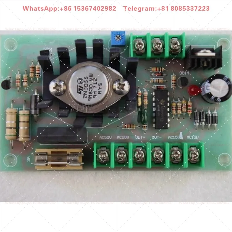 50V Manual Tension Control Board, Adjustable Tension Meter for Slitter, Replacement Component of Industrial Slitting Equipment