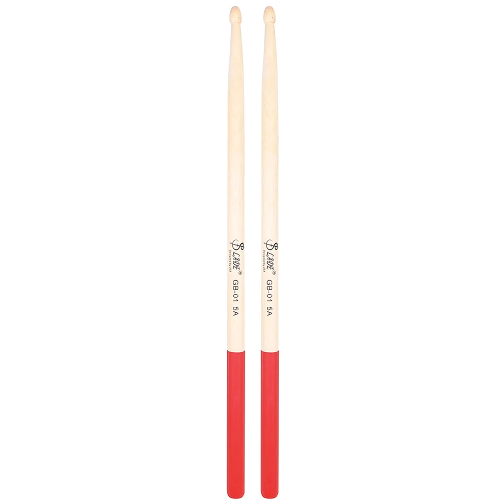 Jazz Drum Hammers Non-slip Drumsticks Wood Musical Instruments for Adults Drumming Maple Percussion Child