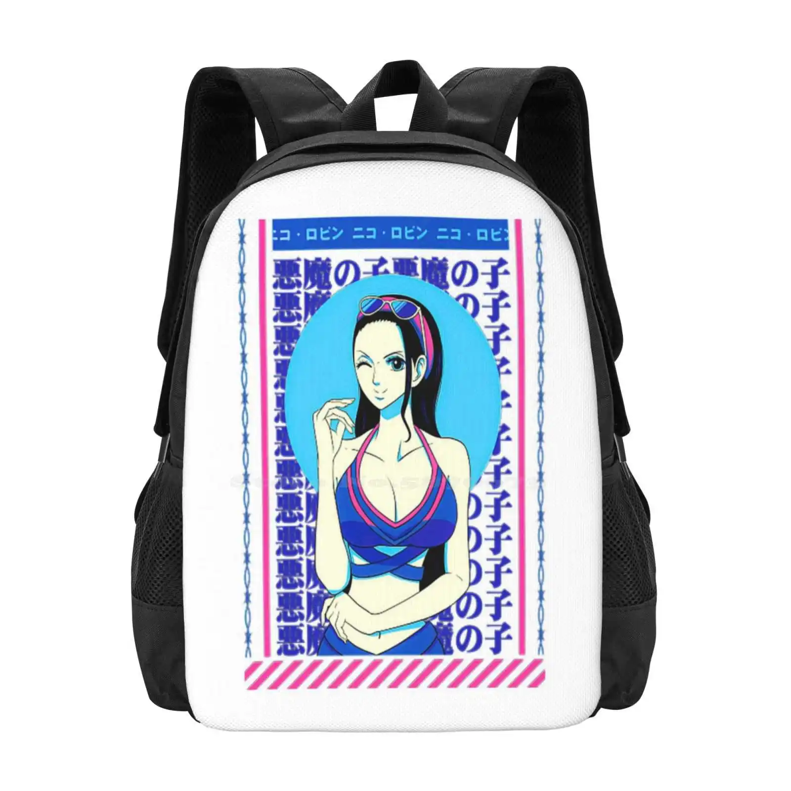 Nico Robin Hot Sale Schoolbag Backpack Fashion Bags Nico Robin Sexy Fashion Nico Robin