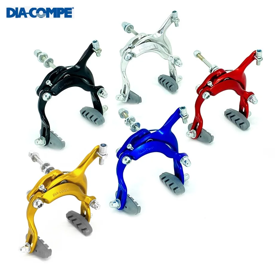 

DIA-COMPE C Caliper Brake Road Bicycle BYA412 Folding Bike Retro City Bike Dual Pivot Caliper Brake 61-79mm Aluminum Alloy