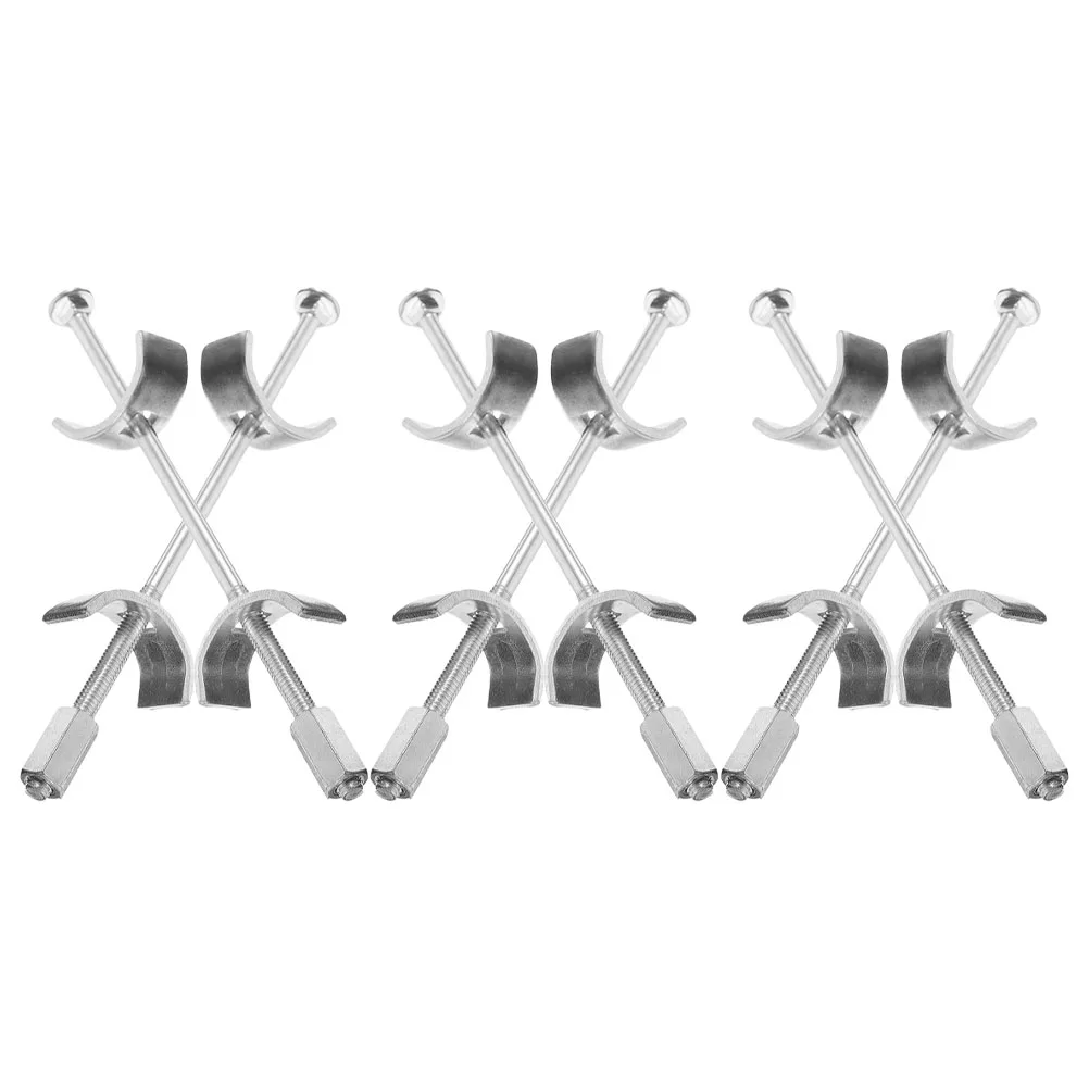 

6Pcs Kitchen Worktop Connector Galvanized Steel Sturdy Countertop Joiner Hardware Fasteners for Kitchen Renovation Benchtop