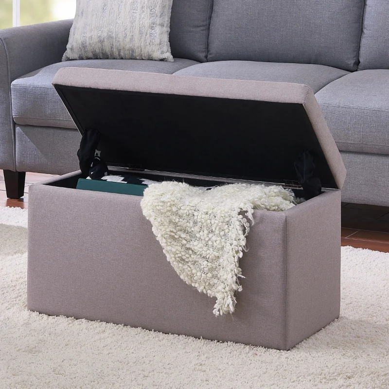 Better Homes & Gardens Rectangular Lift Top Storage Ottoman