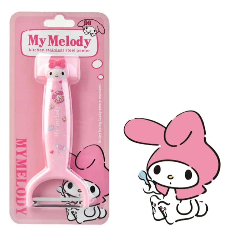 2025 Sanrio Cartoon Kuromi Pelapatate Kawaii Cucina domestica Essenziale Hello Kitty Melody Cinnamoroll Pelapatate