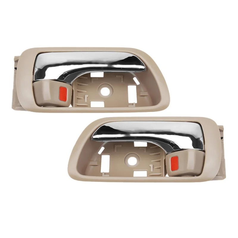 

For Toyota Camry 2002-2006 Interior Door Handles 2Pcs 92917, 69206-YC030-05 Front Rear Left& Right
