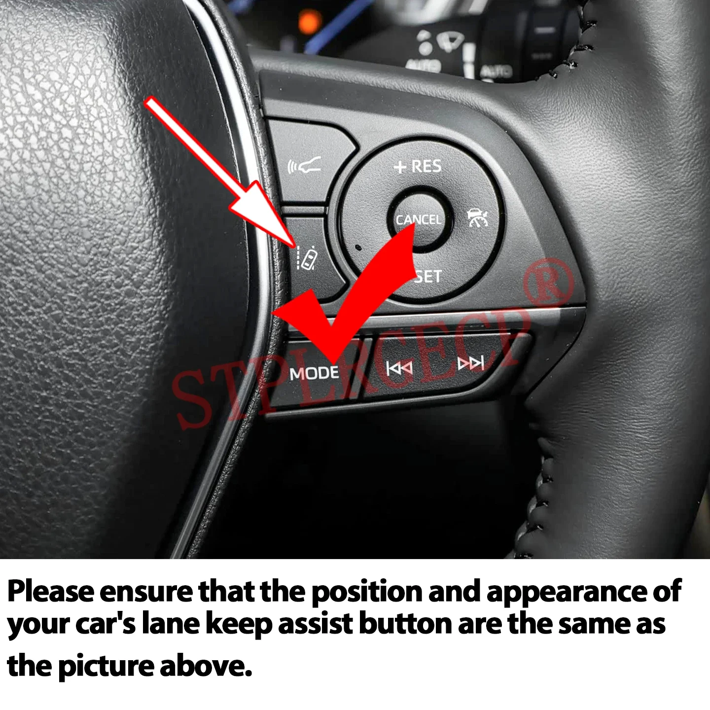 Automatic LTA Off Switch Cable for Toyota Venza LE XU80 2021-2024 Lane Departure Warning Canceller Bypass Memory Module Harness
