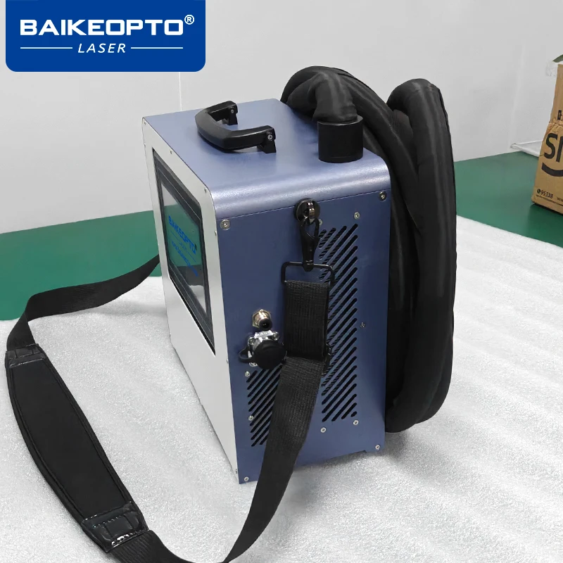 Handheld 300W Pulse Fiber Laser Cleaning Machine Portable Laser Rust Remover for Industrial Metal Cleaning