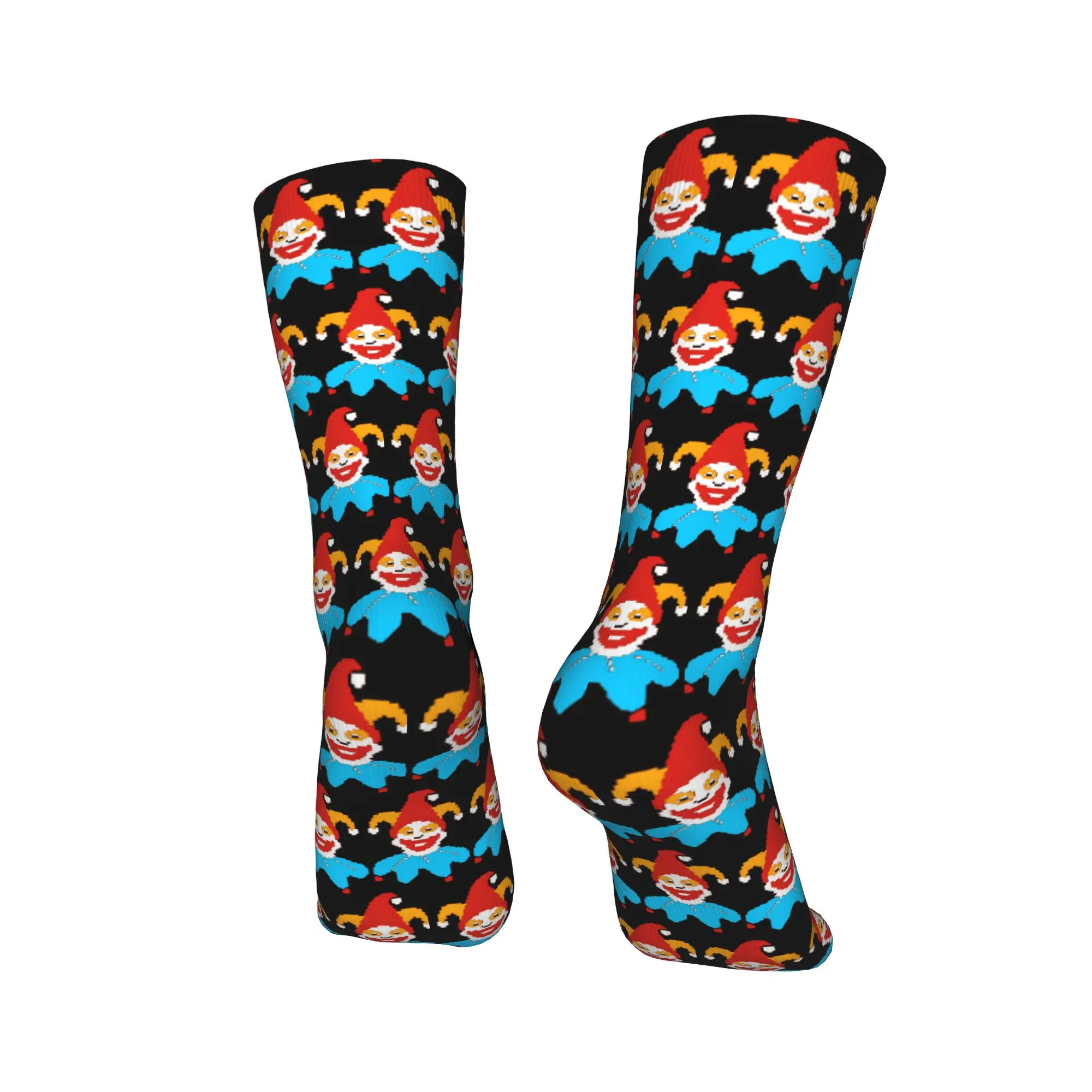 Jimbo Balatro 71974965 الجوارب جوارب عدم الانزلاق الرجال جودة الجوارب في الهواء الطلق الخريف القوطية الجرافيك الجوارب