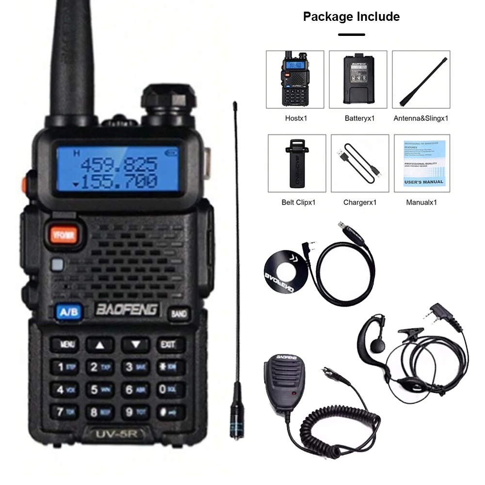 Radio bi-bande Baofeng UV-5R 6