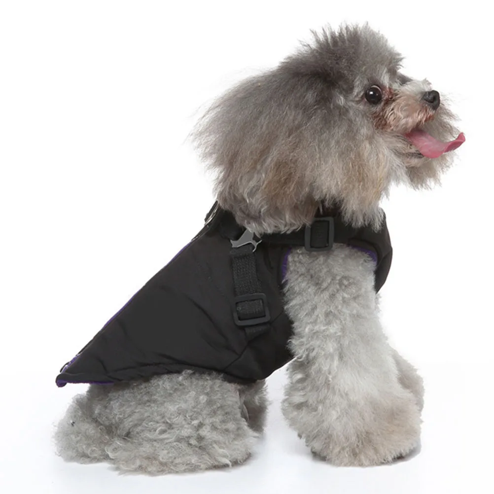 

Dog Strap Jacket Pet Clothing Winter Clothes Fashion Small Warm Polyester Puppy Outfits Costume