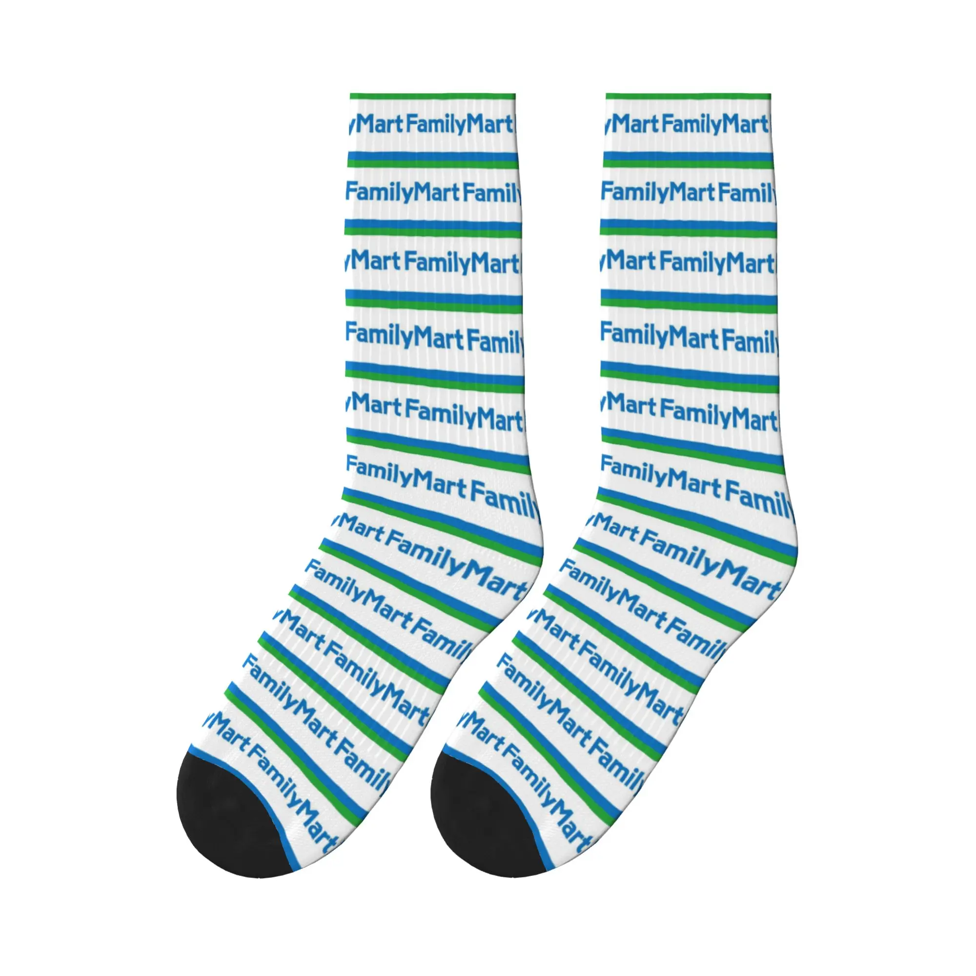 

FamilyMart Sports Socks Sweat Absorbing Stockings All Season Long Socks for Unisex Birthday Present