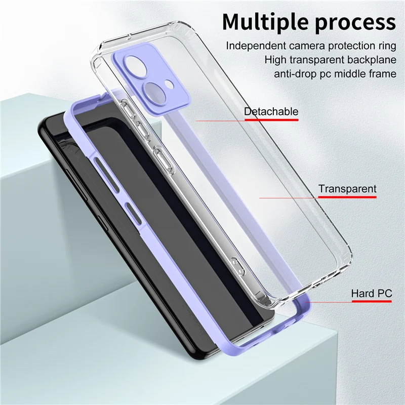 G14 G 24 34 54 84 31 41 22 Phone Clear Cover for Motorola MOTO G14 G04 G24 G34 G54 G84 G31 G41 E22 E13 E32 Case Protector Bumper