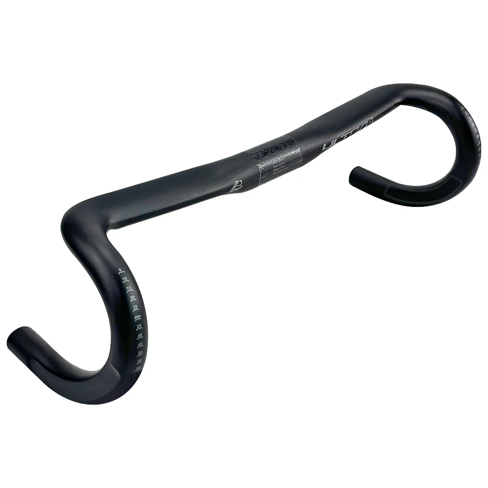 BALUGOE Ultralight Carbon Half Internal Wiring Climb Slope Competition Bending Handle Small Uplift Highway Bicycle Handlebars