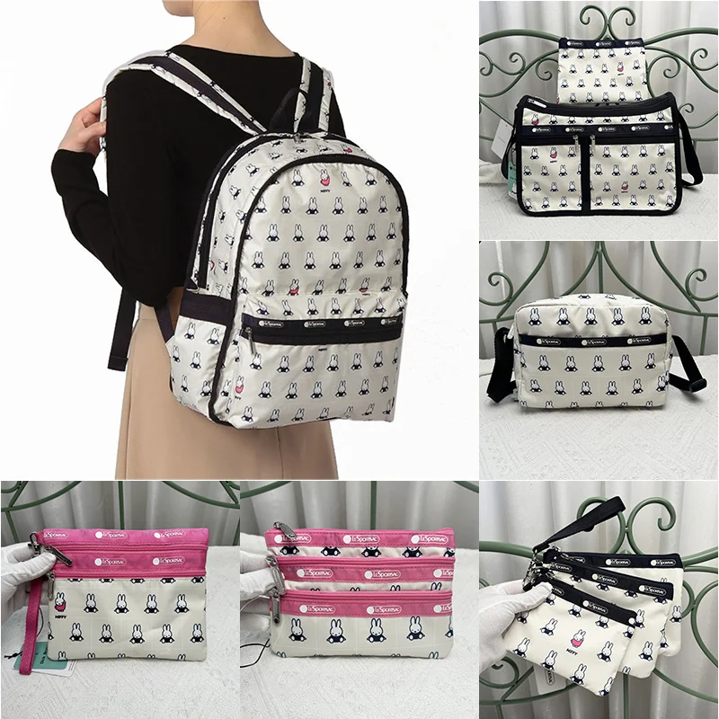 Cartoon Backpack Kawaii Girls' Printed Crossbody Bag Tote Handbag Casual Bag L255 High Quality Gifts