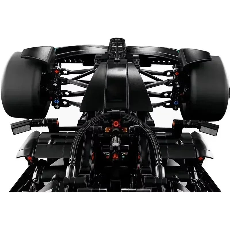 التقنية F1 W14 E الأداء F1 سباق السيارات 1642 قطعة 42171 بناء مجموعات الرياضة سيارة تحصيل أصيلة مفصلة نموذج ديكور #4