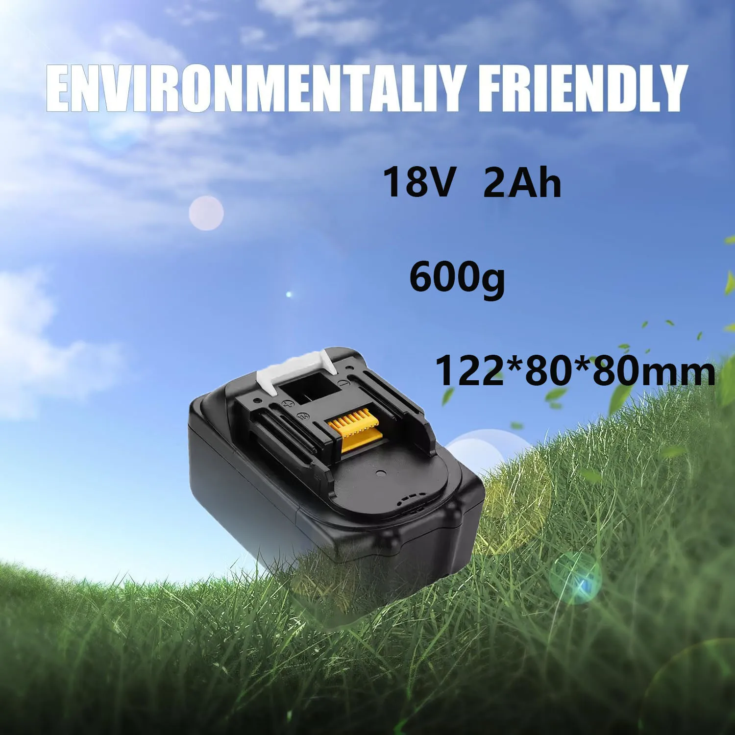 E-Power Hot Sale OEM ODM replacement battery pack 18V 2Ah lithium ion battery Suitable For Makita power tool battery Yellow pin