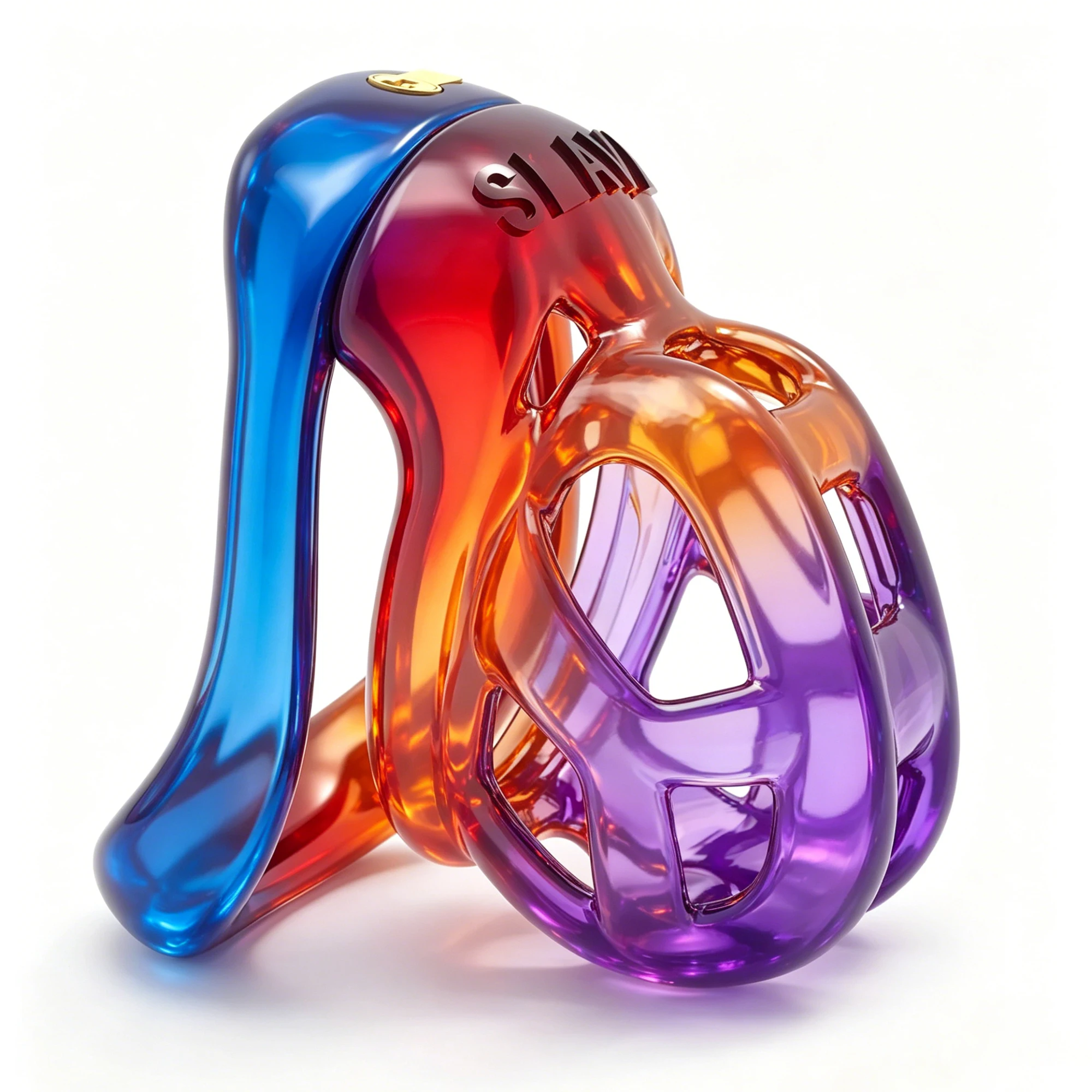 Nueva Jaula de Castidad con Anillo de Arco 2.0, Anillos de 4 Tamaños, Jaula para Pene Discreta, Candados para Pene, Juguetes Sexuales para Hombres Gay, Mayores de 18 Años