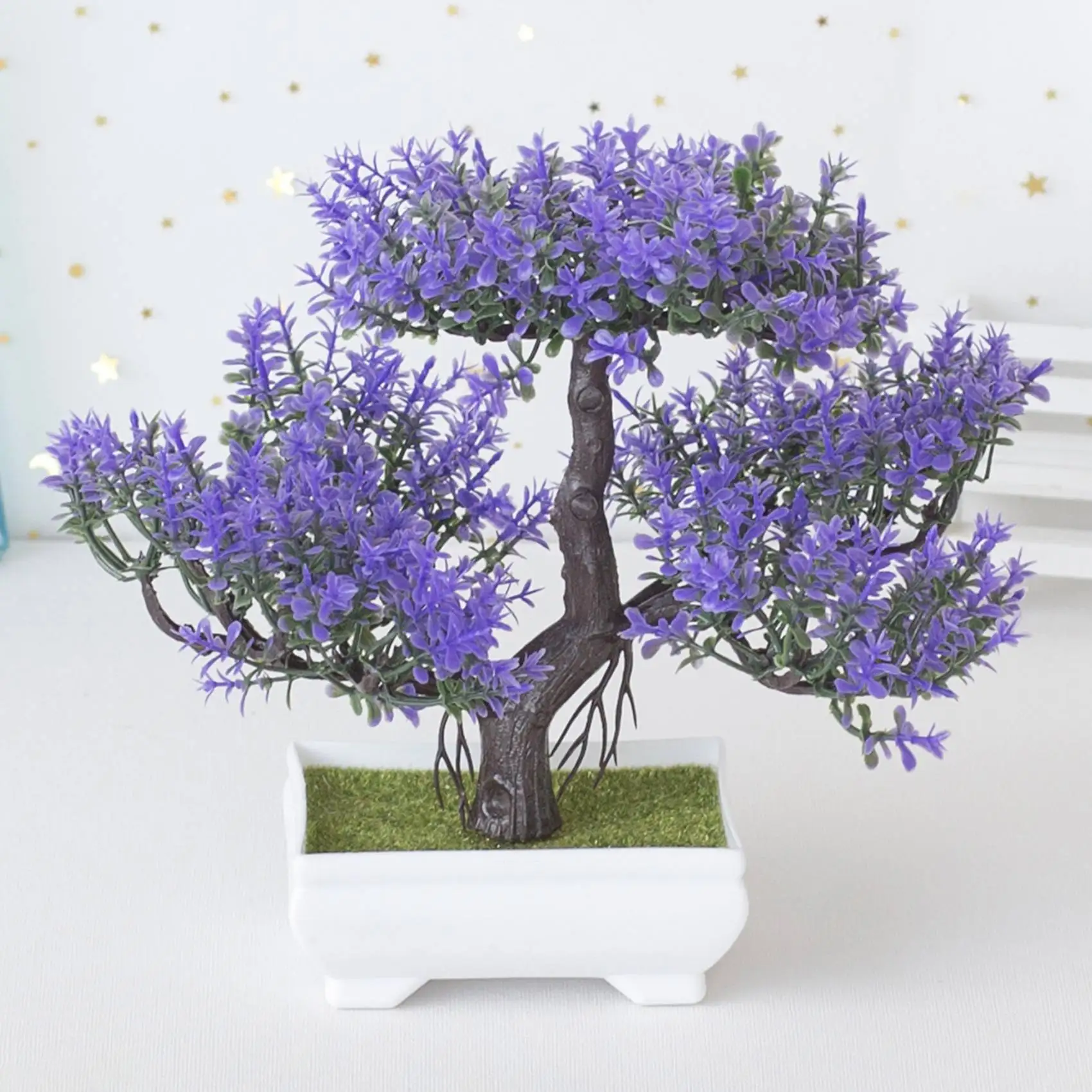 ABNP Künstliche Pflanzen Bonsai Kleiner Baum Topf Fake Pflanze Blumen Topf Faux Bonsai für Zuhause Zimmer Tisch Hotel Garten Dekor A