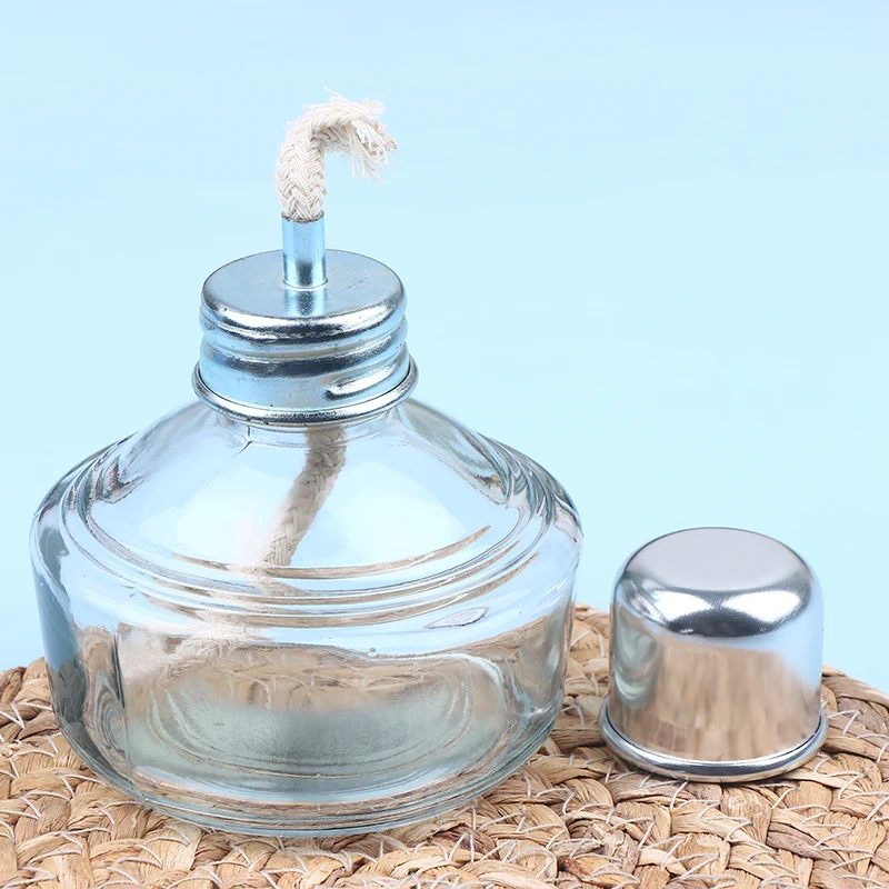 Dental Alcohol Lamp Burner Chemical Wax Type Alcohol Light Heating Glassware Bottle Adjustable Wick Dentist Tool