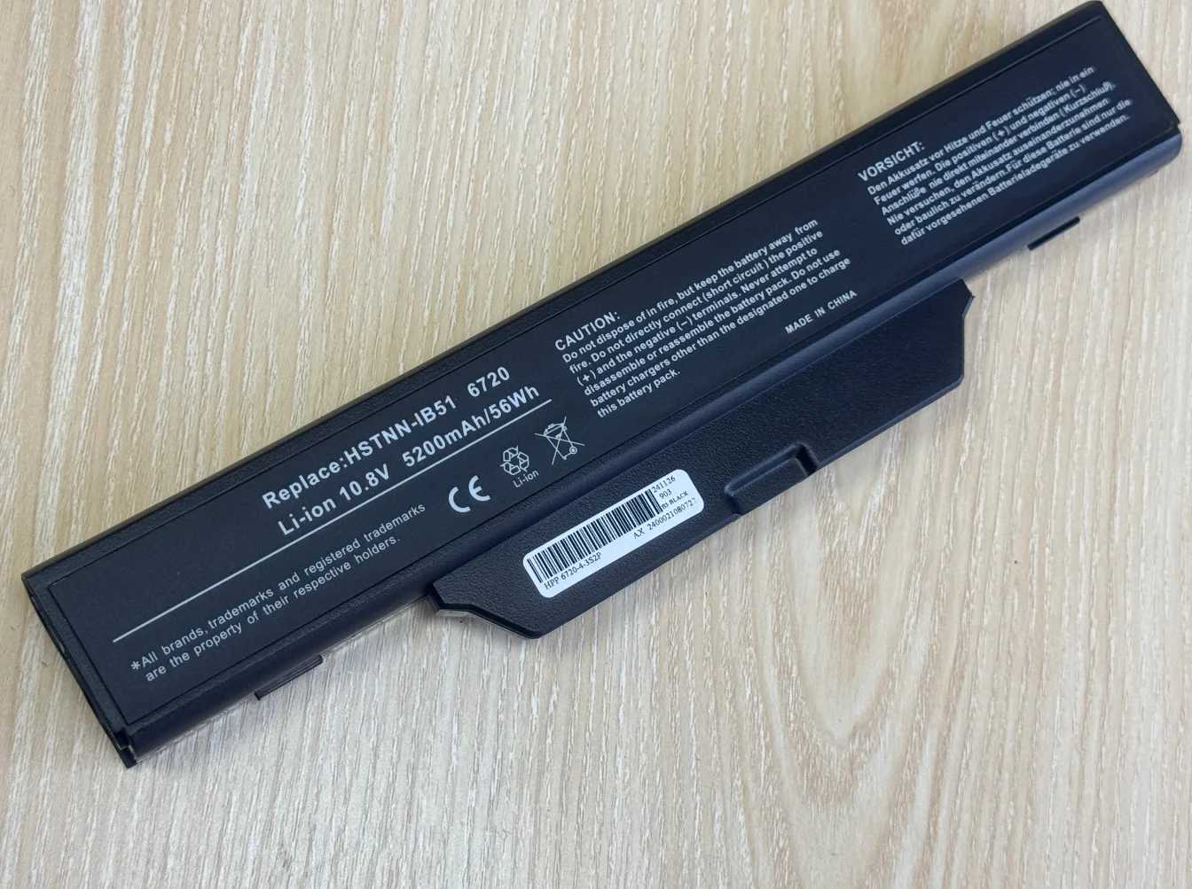 HSTNN-IB51 10.8V 5200mAh Laptop Battery For HP Compaq 550 610 Business Notebook 6720s 6730 6730s 6735s 6820s 6830s Series