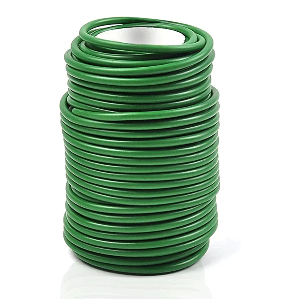 Reusable Soft Plant Ties 65 6ft 20m Garden Wire with 3 5mm Twist Design for Binding Plants Without Damaging Stems or Leaves