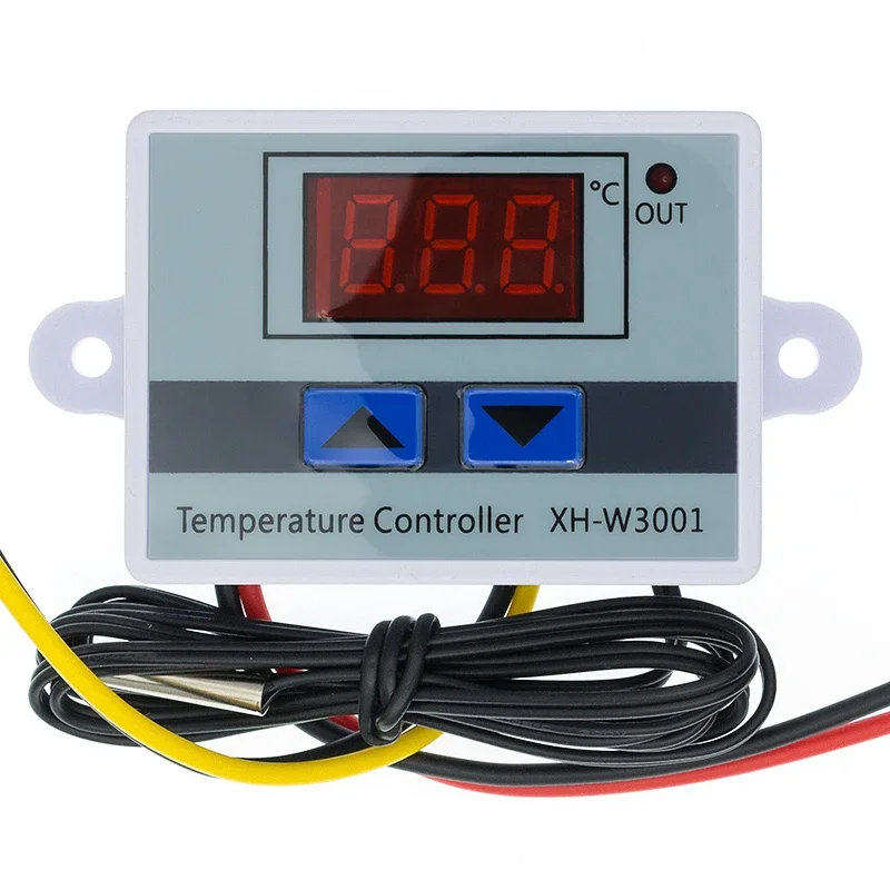 AC 110-220v digital LED temperature controller XH-W3001 w3002 w3230 for incubator cooling heating switch thermostat NTC sensor