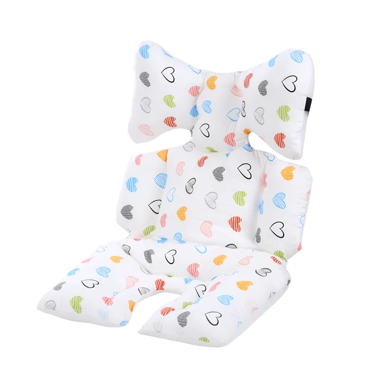 

Dining Chair Warm Cushion Seat Cushion 2024 New Baby Stroller Cushion Cotton Thick Car Cushion Autumn and Winter Children Baby