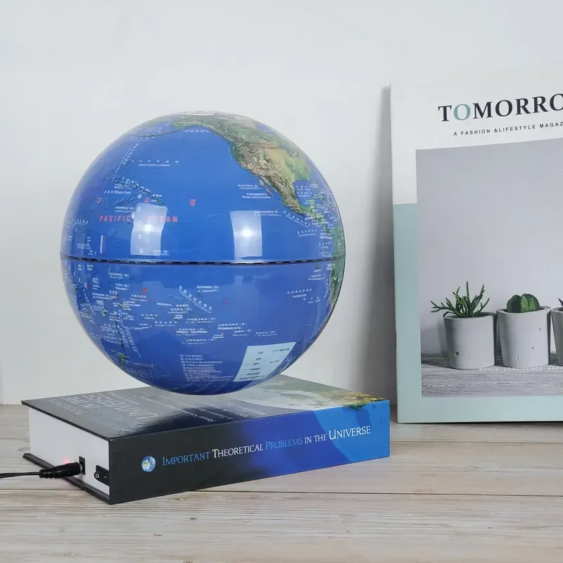 Levitating Globe Floating LED World Globe Unique Table Lamp Led Ball Special Gift Home Class Decoration Earth Geography