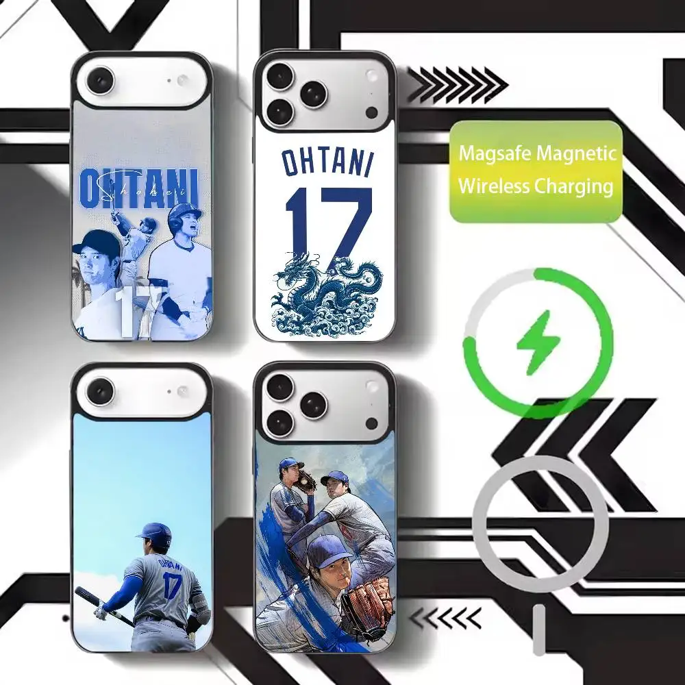 

Pitcher S-Shohei Ohtani Phone Case For iPhone17,16,15,14,13,12,11 Plus,Pro Max Magnetic For Magsafe Wireless Charging