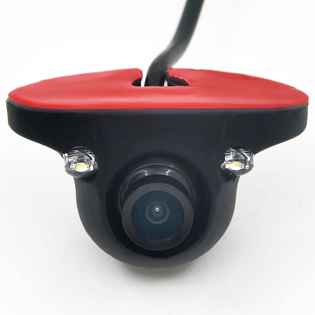

360-Degree Mini CCD Rearview Camera with 2 LED Night Vision Lights Front View Camera Front/Side/Rear View Camera System