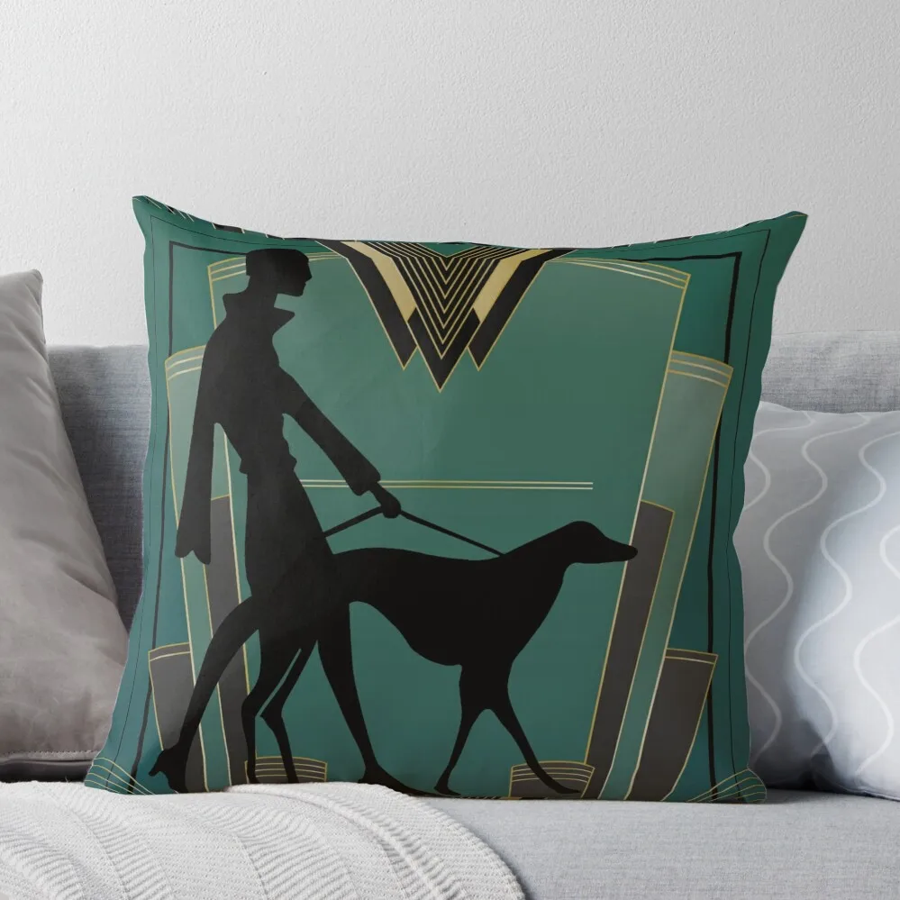 

Art Deco Icon Throw Pillow Pillowcases Bed Cushions Christmas Pillow Covers Pillowcase Cushion