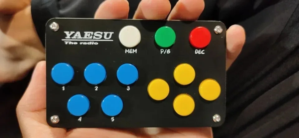 DIY YAESU FH-2 รีโมทคอนโทรลคีย์บอร์ดวิทยุคลื่นสั้นอุปกรณ์เสริมสําหรับ FT-991/FT-891