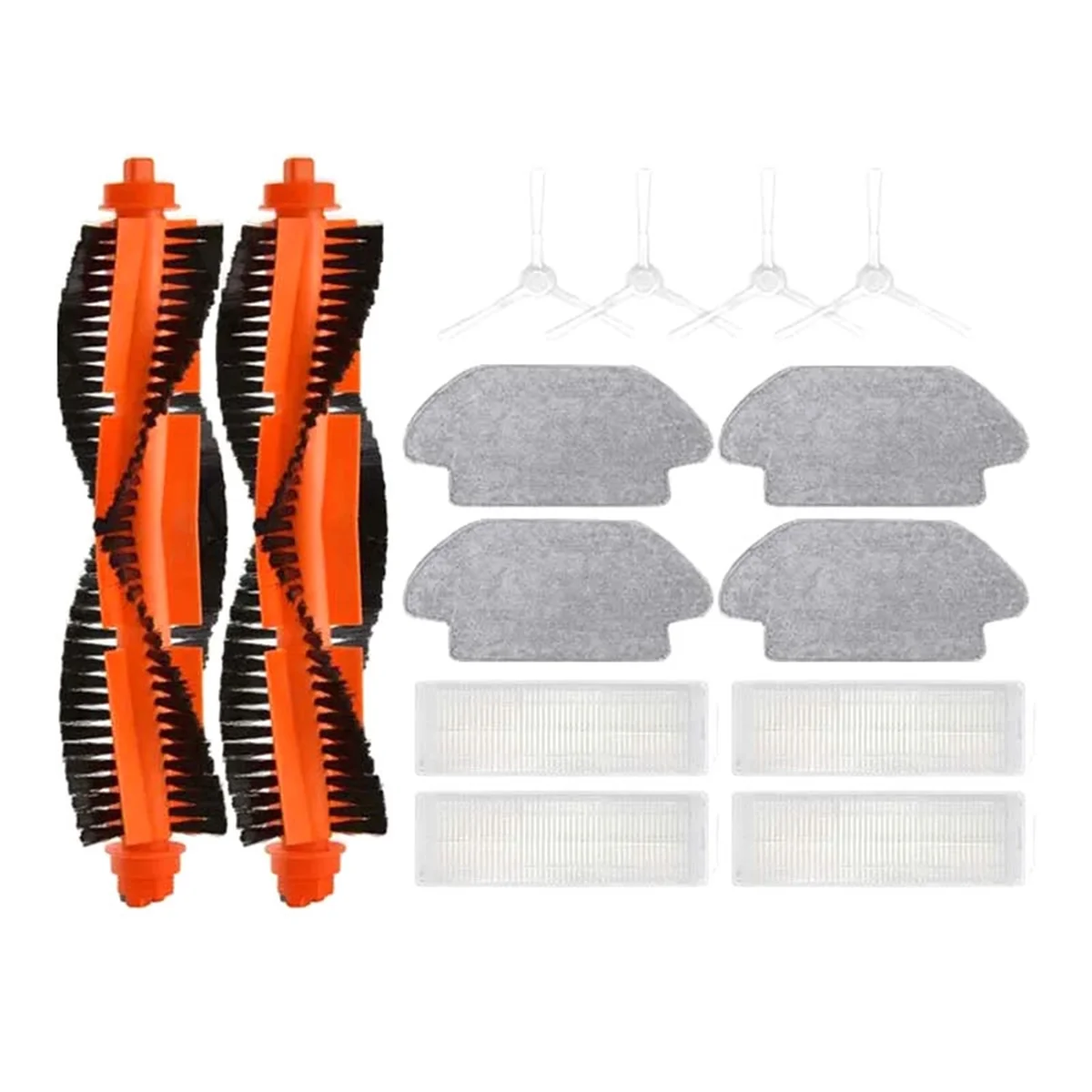 For Xiaomi Robot Vacuum S10 S12 Brushes B106GL Vacuum Cleaner Hepa Filter Mop Cloth Main Side Brush Accessories_A66K