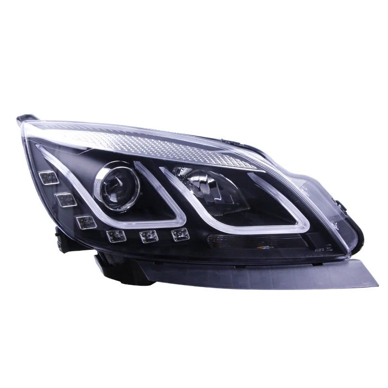 

for Buick 10-13 Excelle Sedan GT Headlight Assembly Modified Daytime Running Light Lens Xenon Headlight