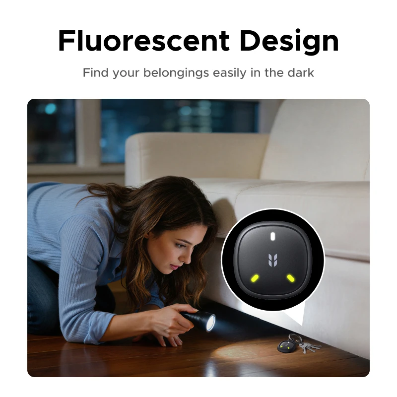 Mini Smart Tag GPS Tracker for Apple Find My - IP68, 5-Year Battery