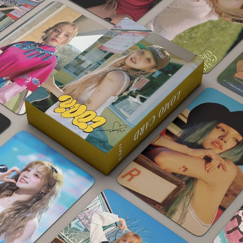 

55ZhanggidleSong Yuqi personallysoloNew AlbumYUQ1Card and small card merchandiseLOMOCard