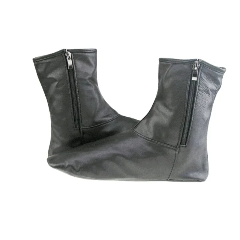 

Winter Warm Genuine Leather Sheepskin Socks Muslim Prayer Socks for Men and Women