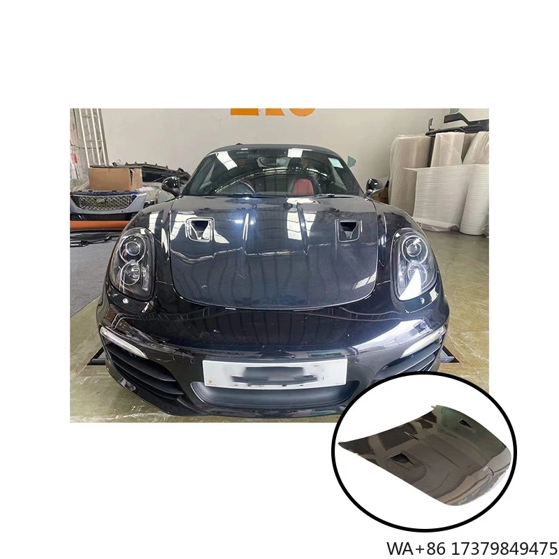 

Car Accessories GT RS Style Engine Hood Engine Cover for Porsche Cayman Boxster 718