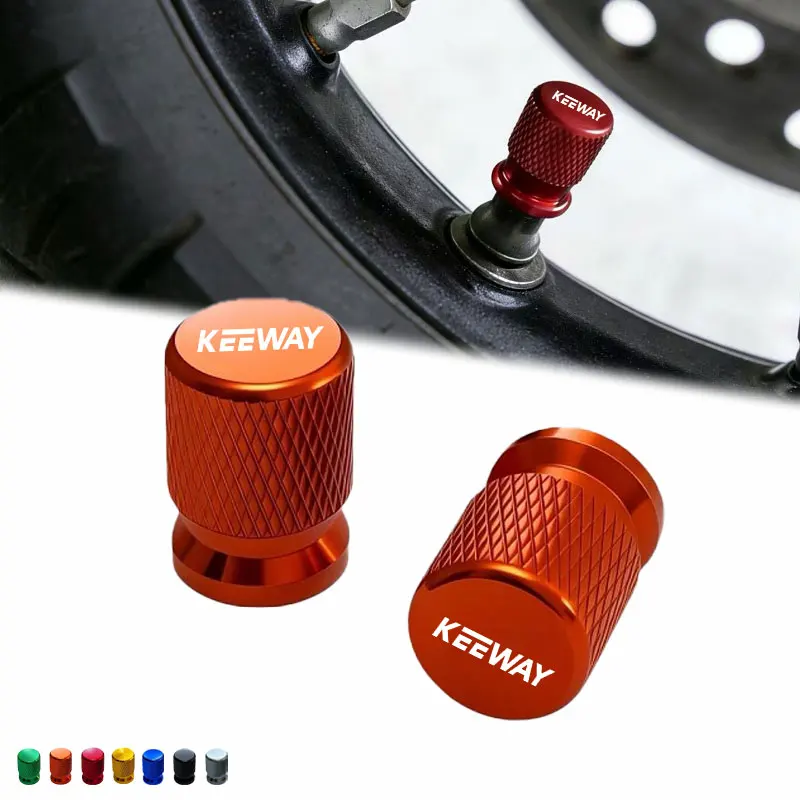 

2PCS Motorcycle For Keeway RKF 125 RKF125 2018-2023 Motorcycle RKF 125 Aluminum Alloy Tire Wheel Parts Valve Stem Caps Cover
