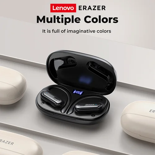 ERAZER XT60PRO Auriculares inalámbricos deportivos Auriculares Bluetooth Auriculares con reducción de ruido con gancho para la oreja con micrófono