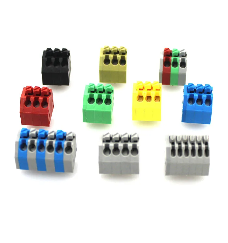 100PIN COLORFUL DG250 3.5mm PCB SPRING TERMINAL BLOCKS KF250 2PIN ~ 12PIN PTSA 0,5/ 2-3,5-Z - 1985195 PHOENIX CONTACT 0136-20 MX