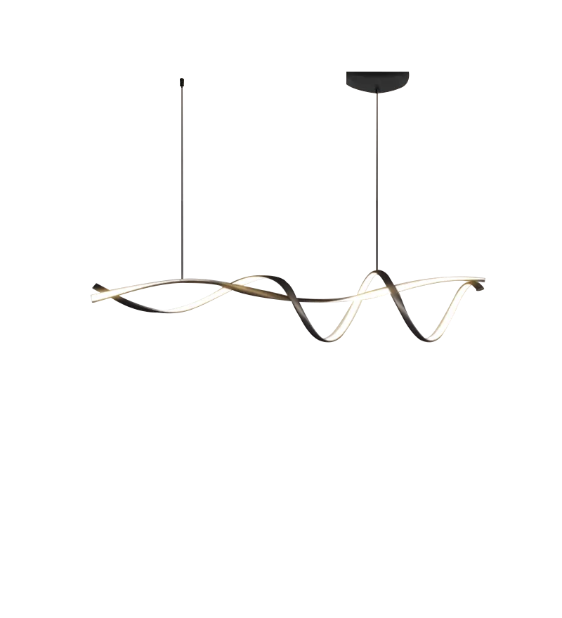 

Creative Matte Black Modern Led Chandeliers For Dining room Kitchen Island Bar Room decor Hanging Ceiling chandelier Fixtures
