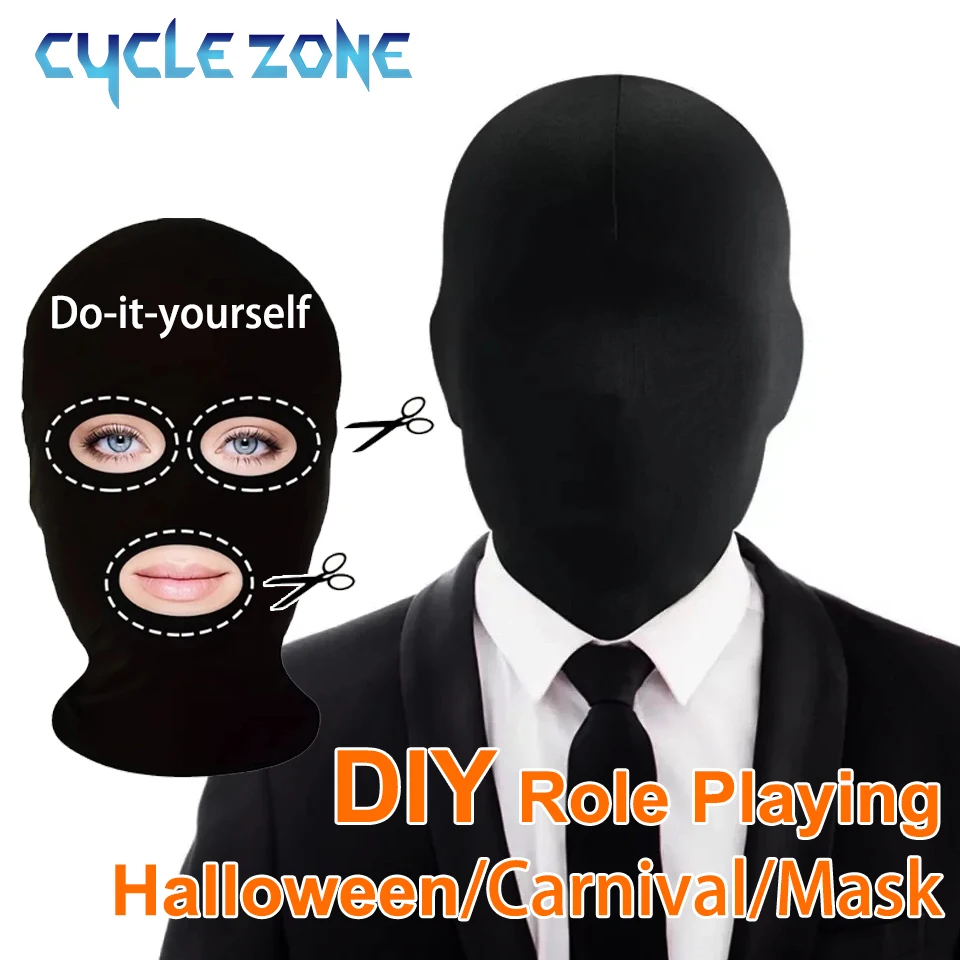 

1-20pcs Full Face Paintable Mask Halloween Cosplay Unisex Balaclava Cap for Party Bike Motorcycle Hiking Skiing Protection Mask