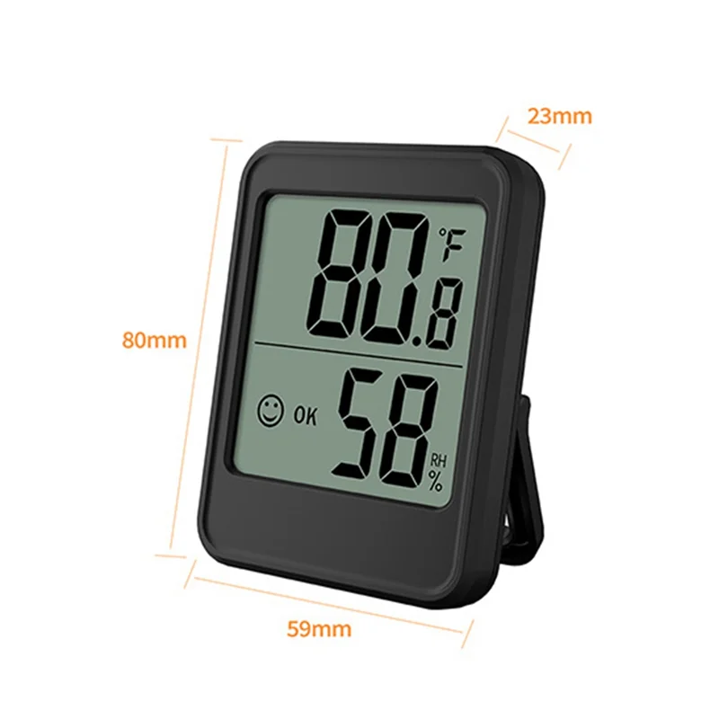 A76K 3Pcs Indoor Hygrometer Thermometer Room Thermometer With Temperature And Humidity Monitor