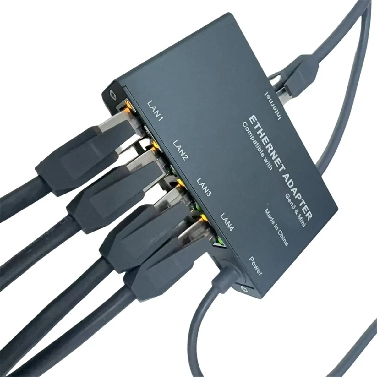 a99z-gen-3-有線外部ネットワーク用マルチポートイーサネットアダプター、4ポートイーサネットアダプター、長さ05m
