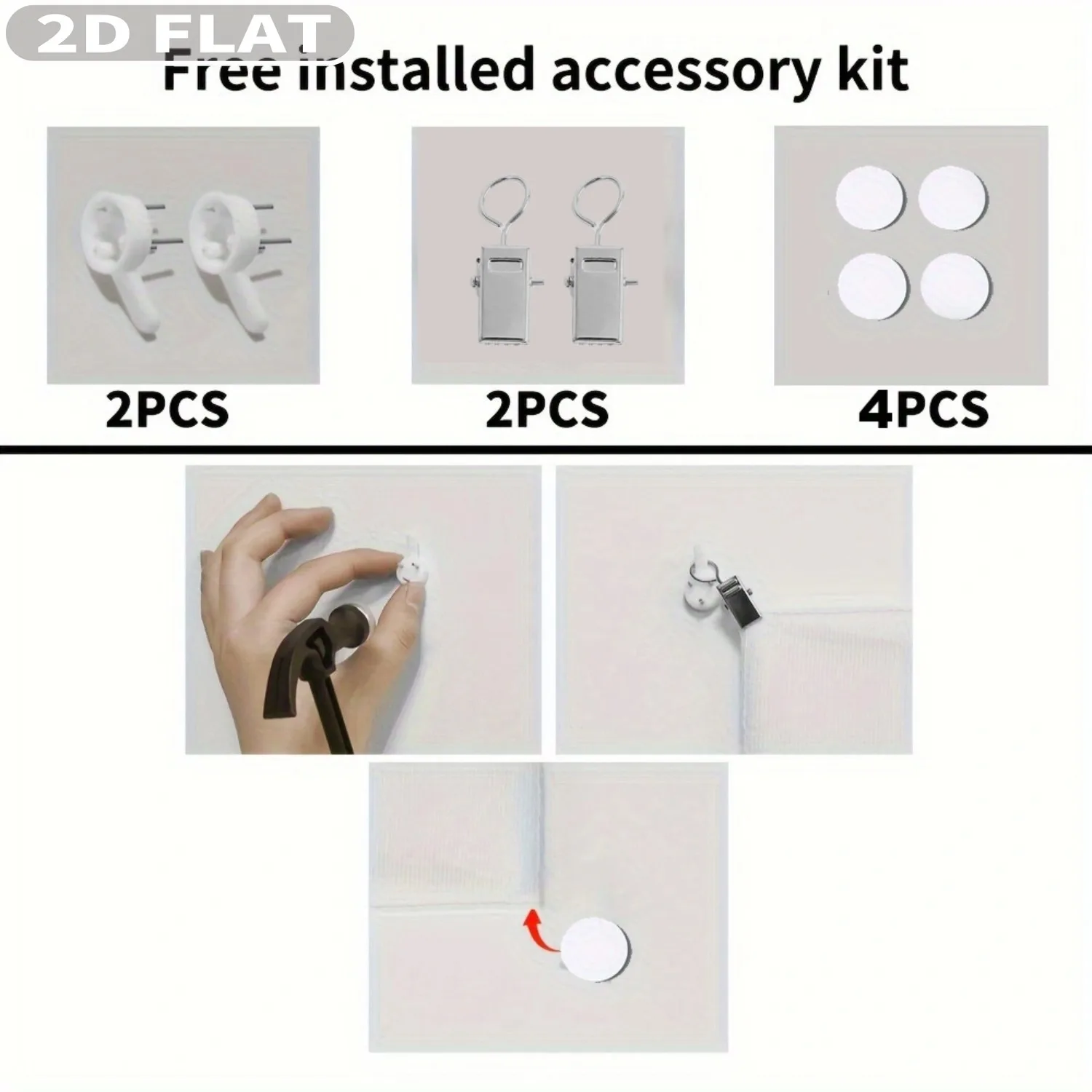 2D FLAT 1pc Eid Al-Adha Mubarak Festive Backdrops & Banners,Mubarak Polyester Fabric, Background for Eid Al-Adha Part for Home