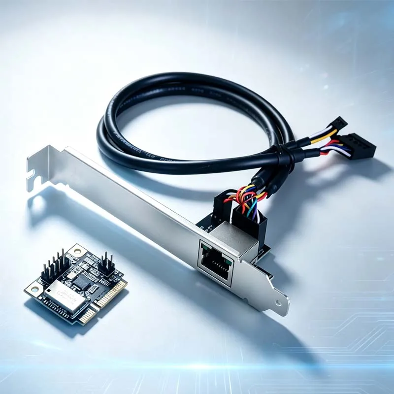 10/100/1000mbps RJ-45 LAN Adapter Gigabit PCI-E Network Card Ethernet MINI PCIE Lan Card PCIE network adapter for Desktop PC